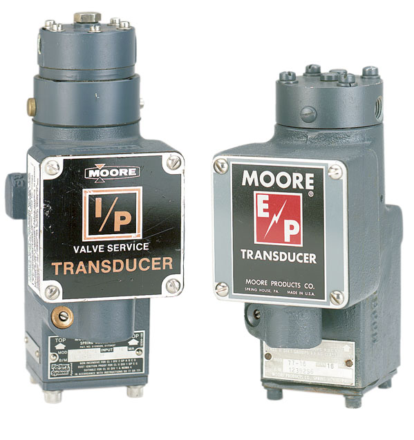 Moore Products 7716 E/P & 771 I/P Valve Transducers